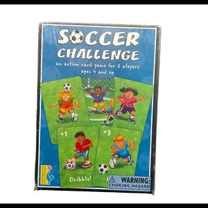 Soccer Challenge Card Game International Plaything